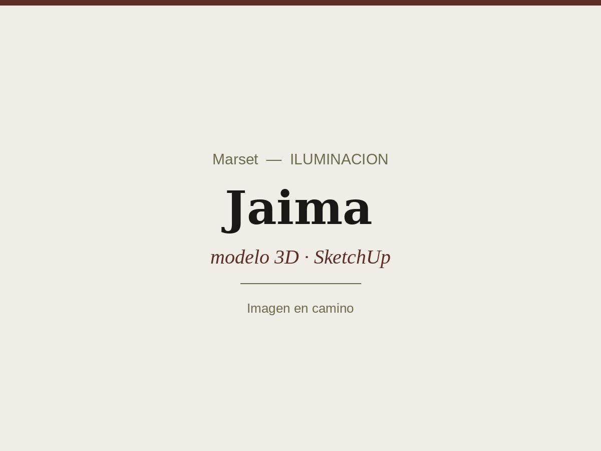 Jaima — modelo 3D para SketchUp